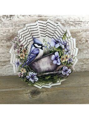 Blue Jay Wind Spinner 10"